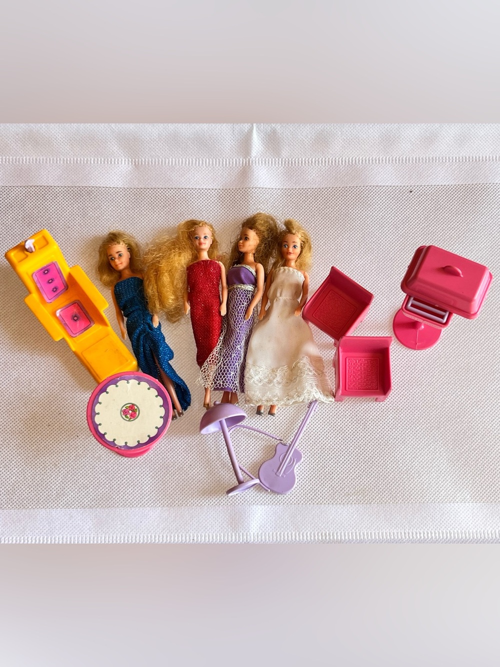 1981 Mattel Mini Barbie Doll Play Set Vintage